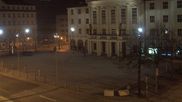 Archiviertes Webcam Bild: Bahnhofplatz Sonneberg - Blick auf das Neue Rathaus am 26 Feb 2026 um 04:26 Uhr