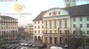 Archiviertes Webcam Bild: Bahnhofplatz Sonneberg - Blick auf das Neue Rathaus am 26 Feb 2026 um 10:26 Uhr