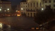 Archiviertes Webcam Bild: Bahnhofplatz Sonneberg - Blick auf das Neue Rathaus am 10.10.2026 um 07:53 Uhr