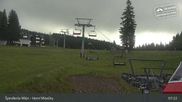 Archived webcam image showing Špindlerův Mlýn: Horní Mísečky on 16 Jun 2026 at 07:46