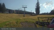 Archived webcam image showing Špindlerův Mlýn: Horní Mísečky on 10 Aug 2026 at 09:57