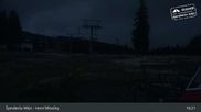 Archived webcam image showing Špindlerův Mlýn: Horní Mísečky on 24 Sep 2026 at 19:24