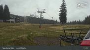 Archived webcam image showing Špindlerův Mlýn: Horní Mísečky on 24 Sep 2026 at 11:24