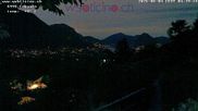 Archived webcam image showing Lugano San Salvatore - View to Lugano on 4 Jun 2026 at 04:54