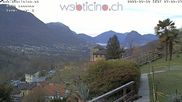 Archived webcam image showing Lugano San Salvatore - View to Lugano on 30 Mar 2026 at 07:40