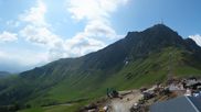 Archiviertes Webcam Bild: St. Johann in Tirol: Panoramablick Bergstation Harschbichl am 28.05.2026 um 10:45 Uhr