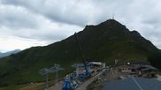 Archived webcam image showing St. Johann: Top Station Harschbichl on 10 Aug 2026 at 08:44