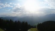 Archived webcam image showing St. Johann: Top Station Harschbichl on 10 Aug 2026 at 18:50