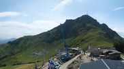 Archived webcam image showing St. Johann: Top Station Harschbichl on 10 Aug 2026 at 12:44