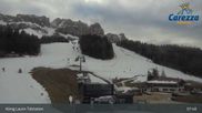 Archived webcam image showing Carezza: Base Station King Laurin on 4 Apr 2026 at 08:59