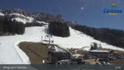 Archived webcam image showing Carezza: Base Station King Laurin on 5 Apr 2026 at 13:50
