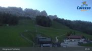 Archiviertes Webcam Bild: Carezza: Talstation König Laurin am 28.05.2026 um 07:20 Uhr