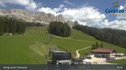 Archiviertes Webcam Bild: Carezza: Talstation König Laurin am 28.05.2026 um 15:20 Uhr