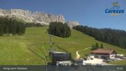 Archiviertes Webcam Bild: Carezza: Talstation König Laurin am 12.07.2026 um 15:39 Uhr