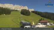 Archiviertes Webcam Bild: Carezza: Talstation König Laurin am 12.07.2026 um 17:39 Uhr