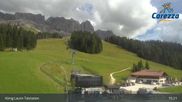 Archiviertes Webcam Bild: Carezza: Talstation König Laurin am 26.08.2026 um 15:21 Uhr