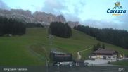 Archiviertes Webcam Bild: Carezza: Talstation König Laurin am 27.08.2026 um 05:51 Uhr