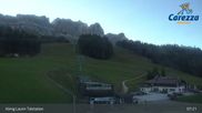 Archiviertes Webcam Bild: Carezza: Talstation König Laurin am 01.09.2026 um 07:38 Uhr