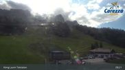 Archiviertes Webcam Bild: Carezza: Talstation König Laurin am 01.09.2026 um 09:38 Uhr