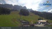 Archived webcam image showing Carezza: Base Station King Laurin on 2 Sep 2026 at 11:32