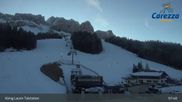 Archiviertes Webcam Bild: Carezza: Talstation König Laurin am 26 Feb 2026 um 08:08 Uhr