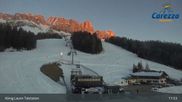 Archiviertes Webcam Bild: Carezza: Talstation König Laurin am 26 Feb 2026 um 03:08 Uhr