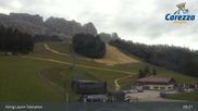 Archiviertes Webcam Bild: Carezza: Talstation König Laurin am 10.10.2026 um 09:43 Uhr