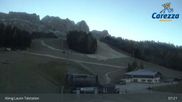 Archived webcam image showing Carezza: Base Station King Laurin on 31 Oct 2026 at 07:10