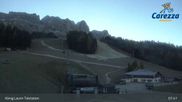 Archived webcam image showing Carezza: Base Station King Laurin on 31 Oct 2026 at 08:10