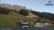 Archived webcam image showing Carezza: Base Station King Laurin on 31 Oct 2026 at 01:10