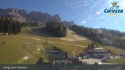 Archived webcam image showing Carezza: Base Station King Laurin on 31 Oct 2026 at 11:10