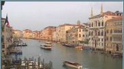 Archived webcam image showing View of Canal Grande in Venice on 28 Apr 2026 at 07:11