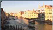 Archived webcam image showing View of Canal Grande in Venice on 30 Oct 2026 at 08:09