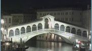 Archived webcam image showing Venice: Rialto Bridge on 28 Apr 2026 at 00:09