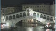 Archived webcam image showing Venice: Rialto Bridge on 30 Jul 2026 at 00:29