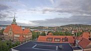 Archived webcam image showing Östersund City Hall on 6 Jun 2026 at 04:28