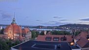 Archived webcam image showing Östersund City Hall on 6 Jun 2026 at 00:28