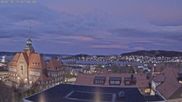 Archived webcam image showing Östersund City Hall on 15 Oct 2026 at 07:17