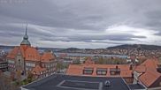 Archived webcam image showing Östersund City Hall on 15 Oct 2026 at 08:17