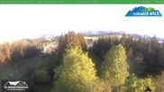 Archived webcam image showing Oberweissbach - View Froebelturm on 22 May 2026 at 06:54