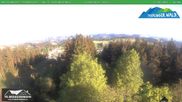 Archived webcam image showing Oberweissbach - View Froebelturm on 22 May 2026 at 07:54