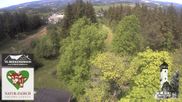 Archived webcam image showing Oberweissbach - View Froebelturm on 22 May 2026 at 12:54