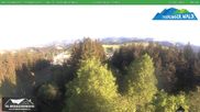 Archived webcam image showing Oberweissbach - View Froebelturm on 23 May 2026 at 07:09
