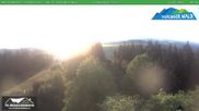 Archived webcam image showing Oberweissbach - View Froebelturm on 23 May 2026 at 20:09
