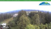 Archived webcam image showing Oberweissbach - View Froebelturm on 13 Jun 2026 at 07:20