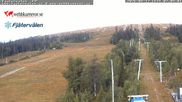 Archived webcam image showing Fjätervalen Ski Resort on 12 Aug 2026 at 07:37