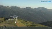 Archived webcam image showing Live Cam Turracher Hoehe Ski Resort on 4 Aug 2026 at 07:08
