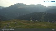 Archived webcam image showing Live Cam Turracher Hoehe Ski Resort on 17 Aug 2026 at 08:34