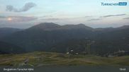 Archiviertes Webcam Bild: Live Cam Turracher Höhe: Panoramablick Kornock am 31.08.2026 um 03:04 Uhr