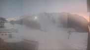 Archived webcam image showing Malbun Triesenberg ski resort - Täli chair lift on 26 Feb 2026 at 18:35
